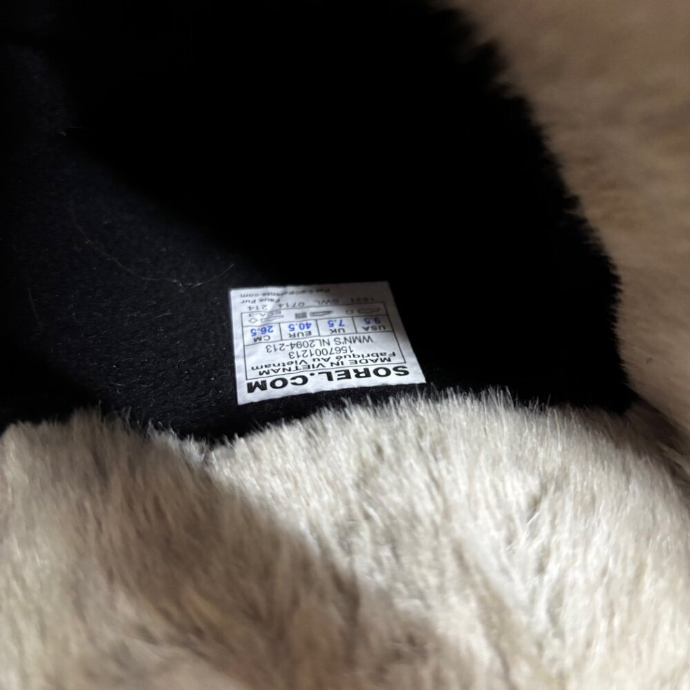 Sorel Women's Tivoli High II Mid-Calf Snow Boots Sz 9.5 - Worn three times - Picture 7 of 7